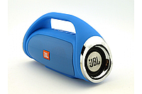 Портативная беспроводная Bluetooth колонка с MicroSD картой памяти AUX USB JBL BoomBox Mini Синий