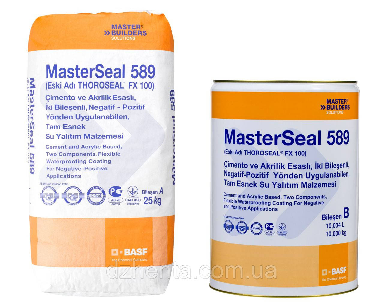 Эластичный гидроизоляционный состав MasterSeal 589