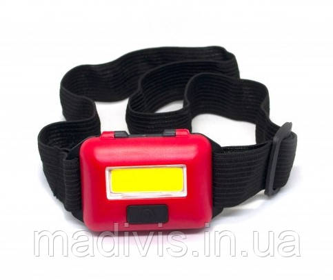 Ліхтар налобний Headlamp T89 LED 3 режими, фото 1
