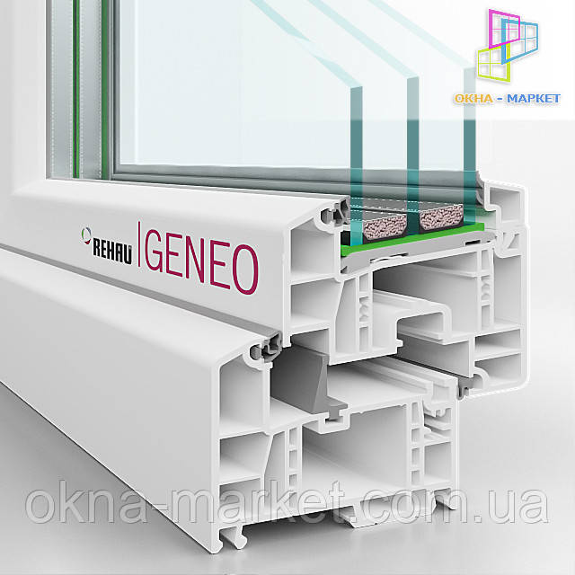 Пластикові вікна Rehau Geneo