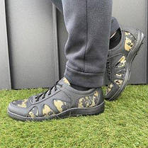 Армійське чоловіче взуття з еко шкіри, фото 5