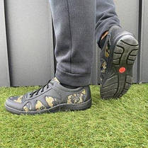 Армійське чоловіче взуття з еко шкіри, фото 3