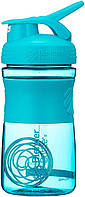 Шейкер спортивний (пляшка) BlenderBottle SportMixer Flip 20oz/590ml Teal, фото 4