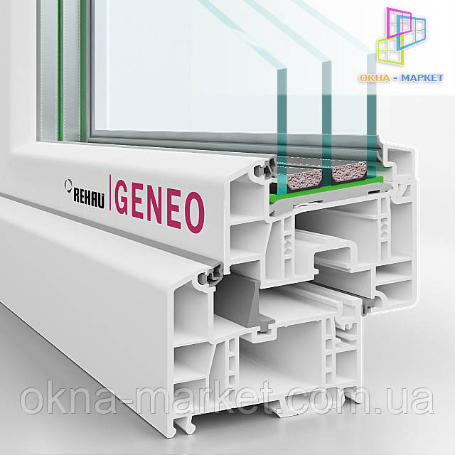 Пластикові вікна Rexau Geneo у віконній фірмі вікна Rexau Geneo