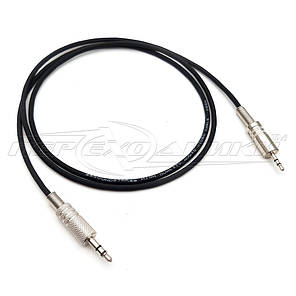 Аудіокабель 3.5 mm стерео на 2.5 mm стерео jack у екрані, фото 4