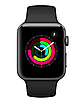 Смарт-часы Apple Watch Series 3 GPS 38mm Space Gray with Black Sport Band (MTF02), фото 3