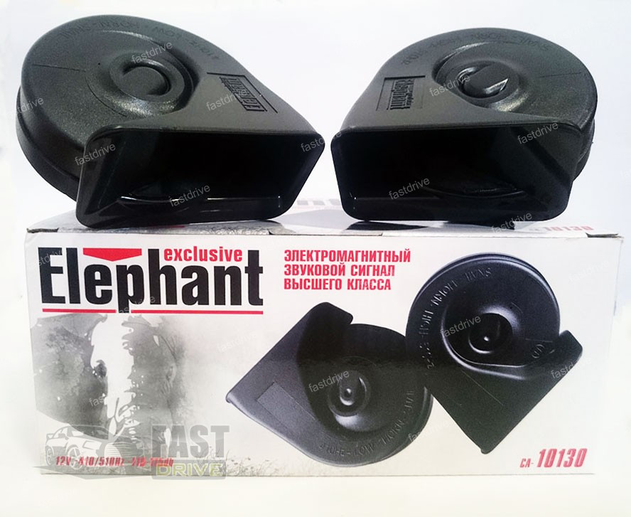 Сигнал "Vitol" (СА-13004) Elephant 12V 1дудка металл