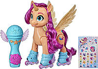 Інтерактивна Поні 23 см Санні 50 Реакцій Пой і Катай My Little Pony Sunny Starscout Hasbro F1786