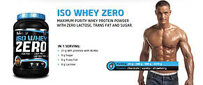 Протеин без лактозы ISO WHEY Zero lactose free BT 908г банка, фото 2
