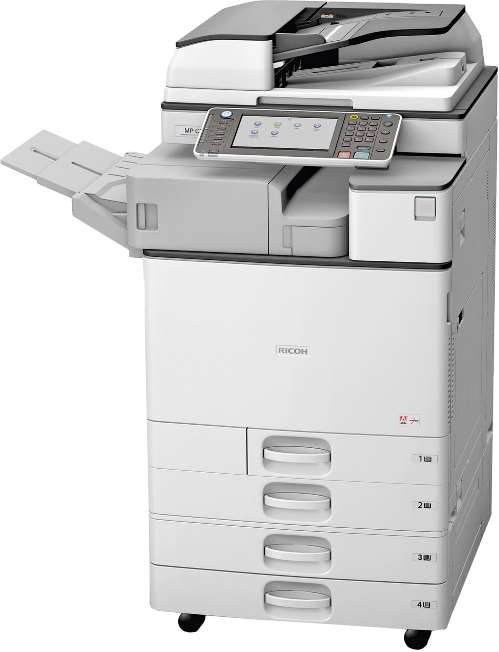 МФУ Ricoh MP C2003ZSP формату А3/ 3в1 для невеликих офісів. Повнокольоровим дизайном та новіт принтер/сканер/копір. Зручна і
