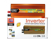 Перетворювач інвертор AC/DC SSK 2000 W 24V, фото 3