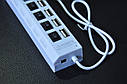 USB HUB з переключателями 7 портів Digital Hub White, фото 4