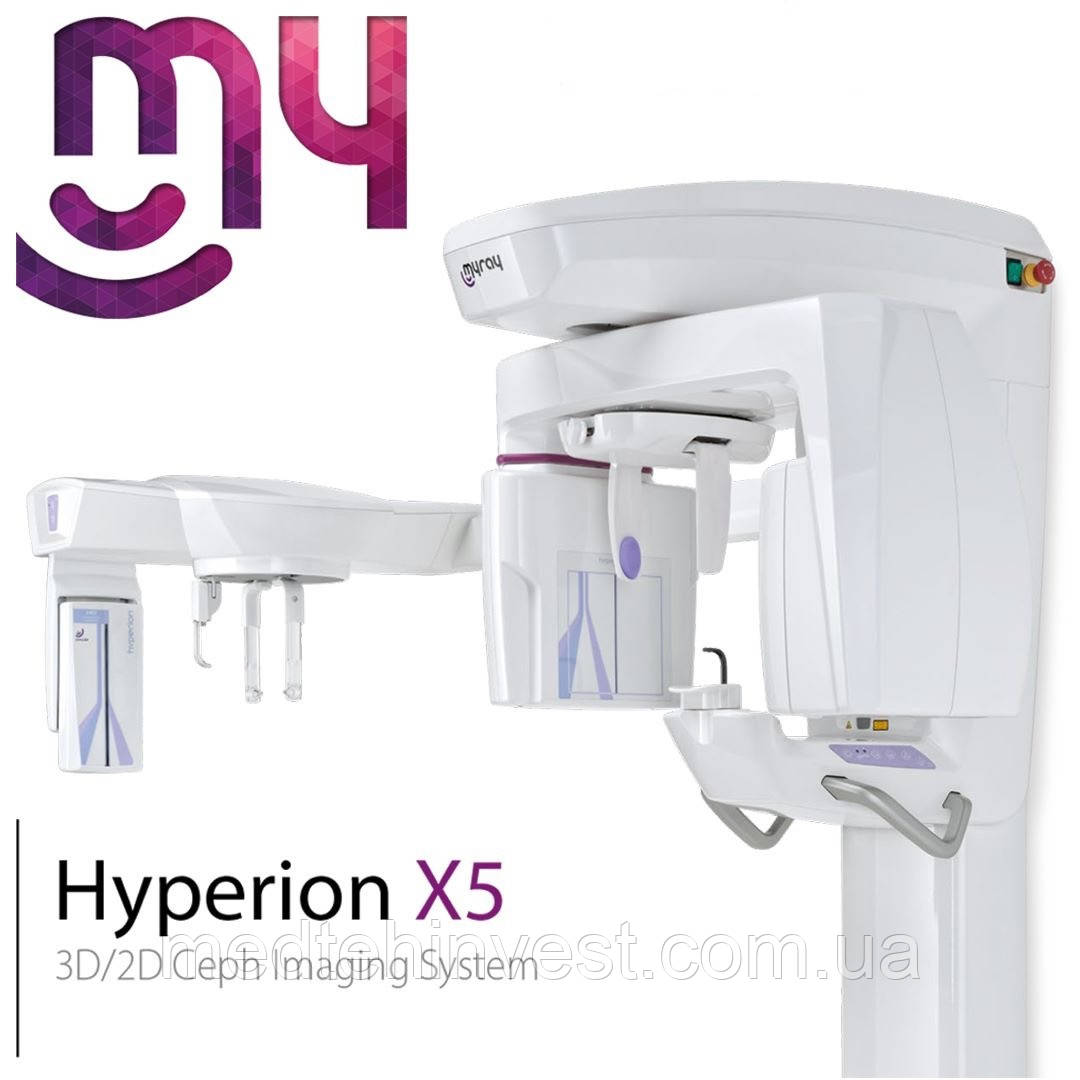 Компютерний томограф MyRay Hyperion X5 3D/2D Ceph з цефалостатом (Італія)