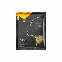 Тканевая маска для шеи Veze Golden Honeycomb Tight Tender Beautiful Neck Mask