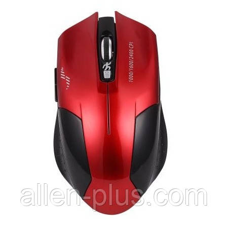 Миша бездротова HV-MS927GT (1200/1600/2400 DPI) Wireless USB, Red