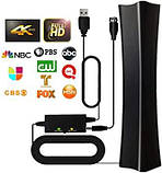 Телевізійна антена 2021 - Посилена цифрова Fire TV Stick 4K 1080p HDTV 5,2 м, фото 7
