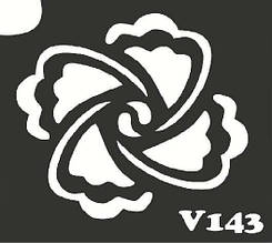Трафарет для біотату V143, 6*6 див.