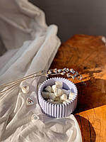 Набір міні-саше (30шт) з соєвого воску з єфірними маслами в гіпсовом кашпо ручної роботи