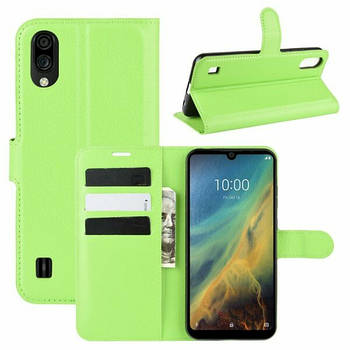 Чохол-книжка Litchie Wallet для ZTE Blade A5 2020 Light Green