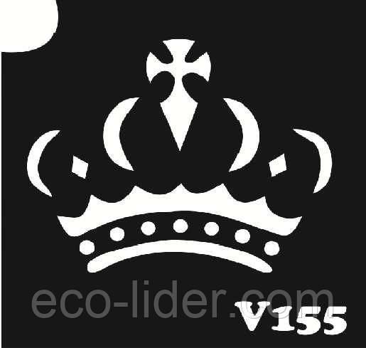 Трафарет для біотату V155, 6*6 див.