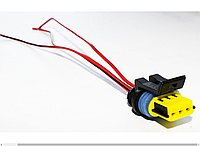 Разъем датчика скорости ВАЗ 2170 - 1118 пр-во ООО "Каменец-Подольский кабельный завод" (КПКЗ), г. Каменец-Подо