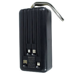 Power Bank QHTF 8301 30000mAh 4-USB 2.1A LED, black