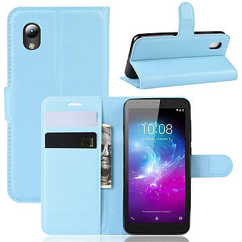 Чохол-книжка Litchie Wallet для ZTE Blade L8 / A3 2019 Light Blue