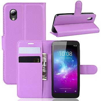 Чохол-книжка Litchie Wallet для ZTE Blade L8 / A3 2019 Violet