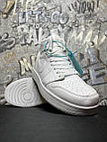 Nike Air Jordan 1 High Triple White, фото 6