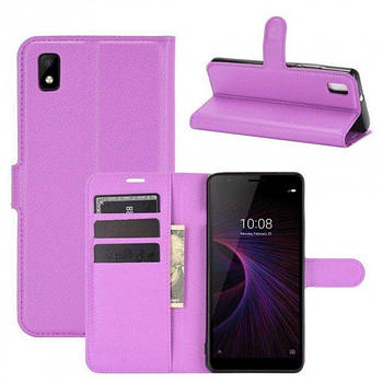 Чохол-книжка Litchie Wallet для ZTE Blade L210 Violet