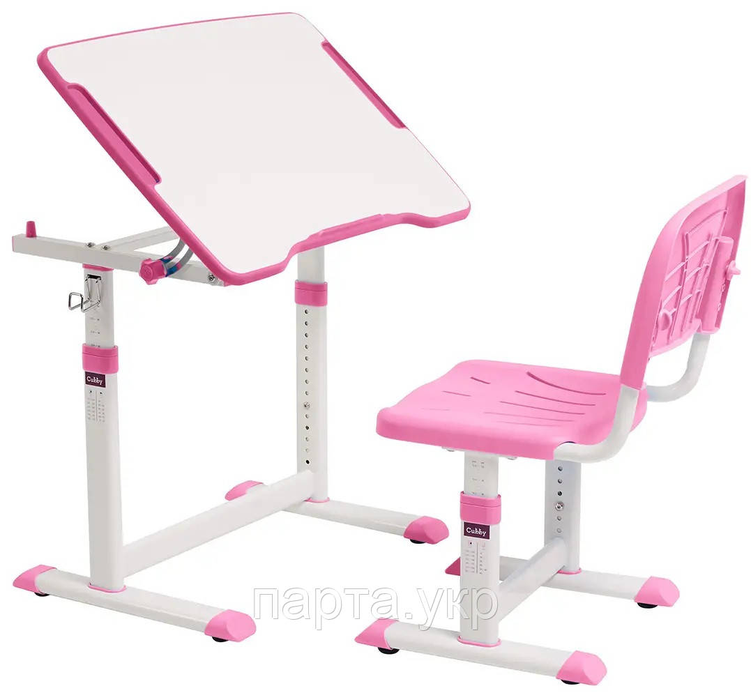 Дитяча парта, що росте, зі стільчиком Cubby Olea, 2 кольори