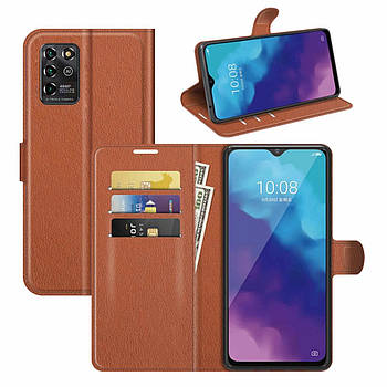 Чохол-книжка Litchie Wallet для ZTE Blade V30 Vita / V2022 Brown