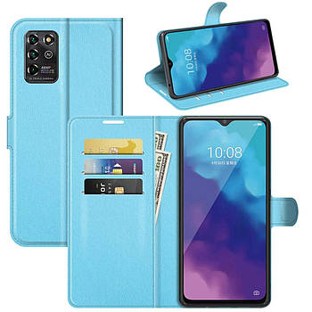 Чохол-книжка Litchie Wallet для ZTE Blade V30 Vita / V2022 Light Blue