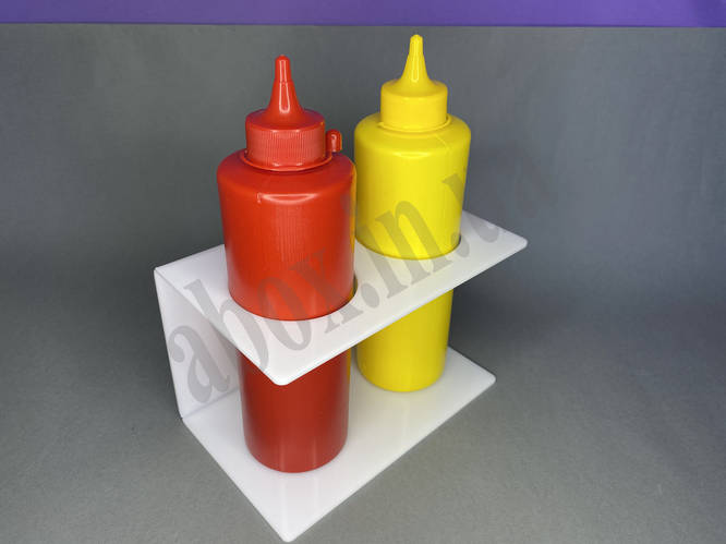 Купить Подставка для Соусов | Белая | 2 Соуса, цена 225 ₴ — Prom.ua (ID ...