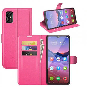 Чохол-книжка Litchie Wallet для ZTE Blade V2020 Smart Rose