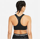 Топ жіночий спортивний Nike W NP DF SWSH LEPARD SHINE BRA DD1117-010, фото 2