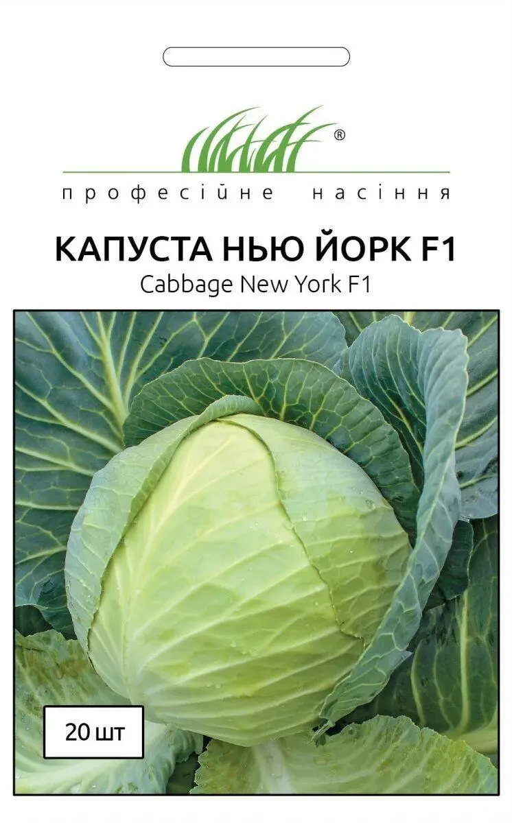 Капуста Нью Йорк F1, 20 шт