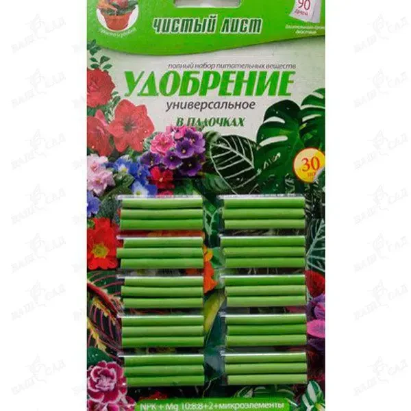 Чистий Лист в паличках Універсальний 30шт