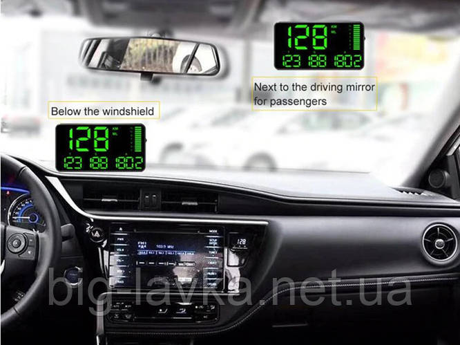 Спідометр GPS для авто мотоцикла інформаційний 5,5 дюйма (ID#1617963544 ...