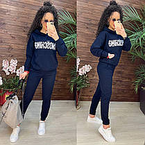Стильний костюм жіночий з кофтою і штанами moschino, фото 3
