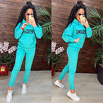 Стильний костюм жіночий з кофтою і штанами moschino, фото 6