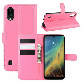 Чохол-книжка Litchie Wallet для ZTE Blade A5 2020 Rose