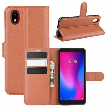 Чохол-книжка Litchie Wallet для ZTE Blade A3 2020 Brown