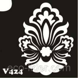 Трафарет для біотату V424, 6*6 див.
