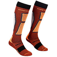 Носки Ortovox Ski Rock'n'Wool Long Socks Mns clay orange (оранжевый цвет), L 42-44