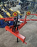 Граблі ворушилки Сонечко на трактор на 4 колеса спиця 6 мм Гробарка, гребка, синограбарка, фото 8