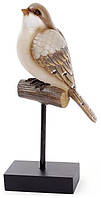 Декоративна статуетка "Птах на жердині" 13.5х7х28см bobi