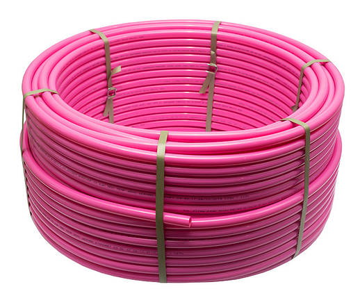Труба тепла підлога RSk ТITAN PINK EVOH/PE-RT D16x2,0mm OXYGEN BARRIER 50м, фото 1