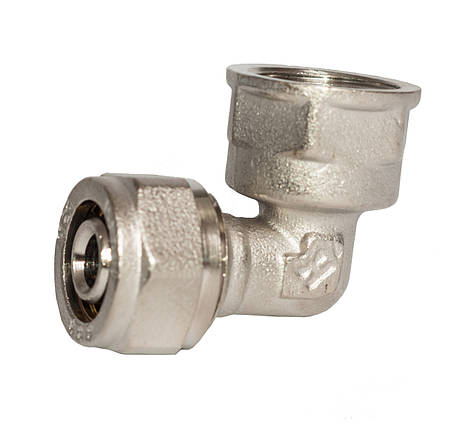Кутник під обжим ключем 16 х 1/2" Внутр. RSk Італія 80/160, фото 1