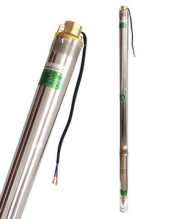 3SDm1.8/20 Насос свердловинний відц.,0,55kW (2.8m3/год.,81m.,підкл.1) FROG, фото 1